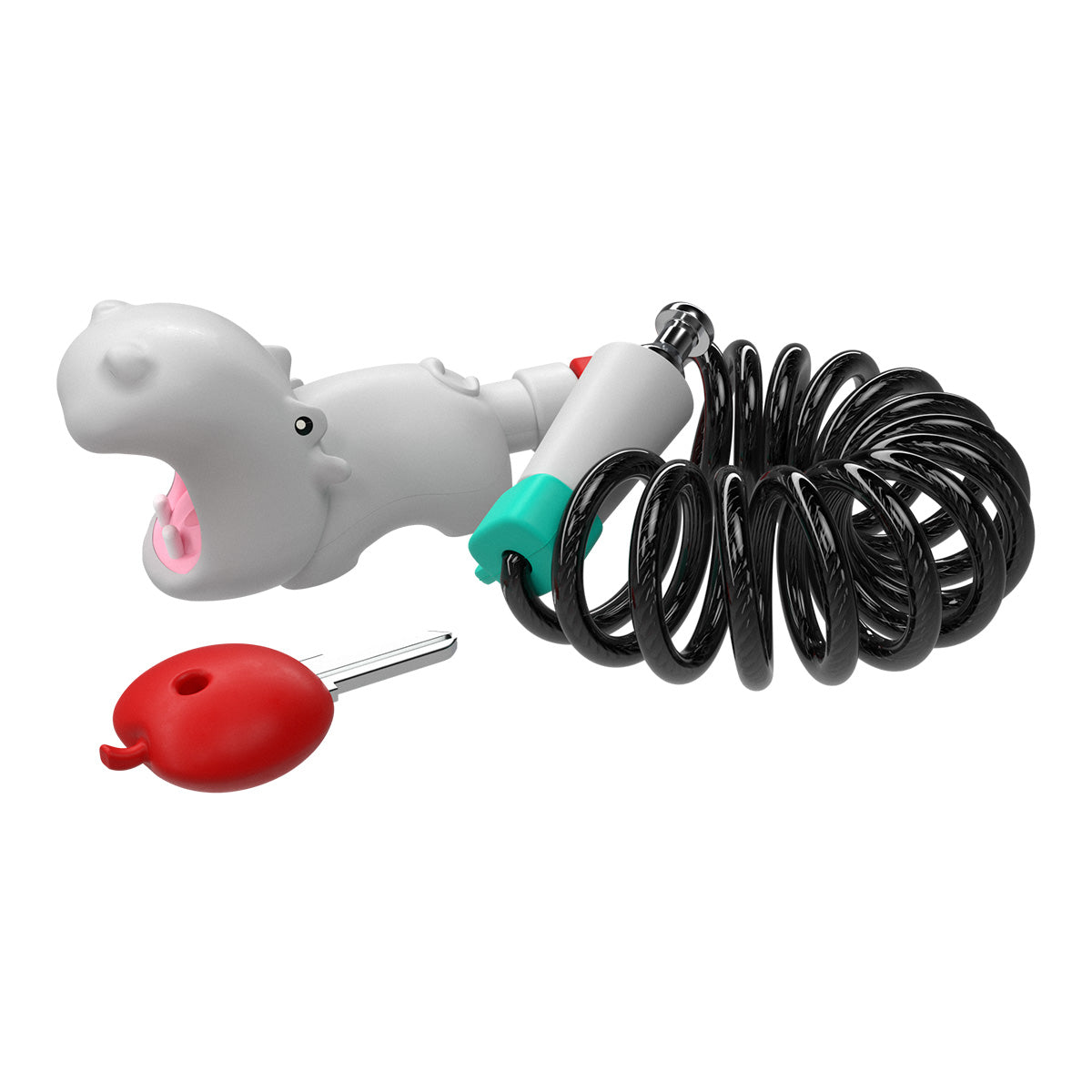 SUSEMSE Hippo Emma Bike Spiral Cable Lock